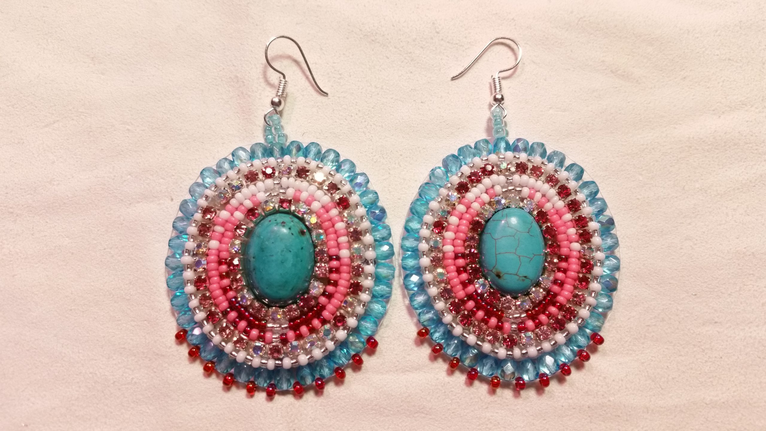 Beaded Earrings Chest of Beads