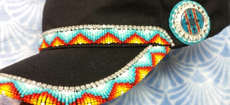 Beaded Baseballcap